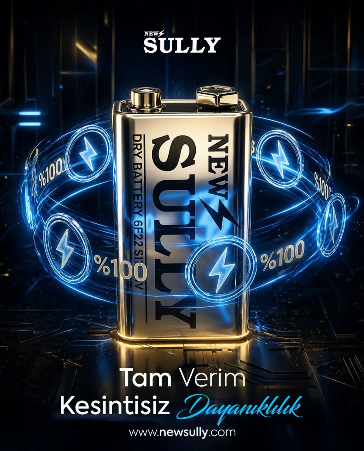 9V Blok Pil — Kararlı Güç, Güvenilir Performans